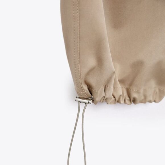 Zara Cargo Parachute Pants - Picture 7 of 9